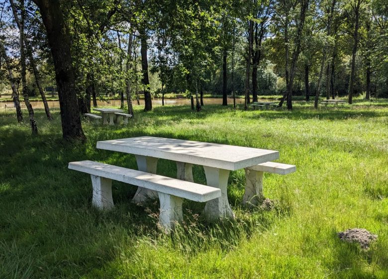 Aire de pique-nique Etang des Bruyères au Fuilet